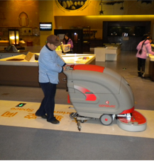 成都全自动洗地机用于博物馆地面清洁