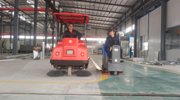 乐山驾驶式扫地机洗地机服务于登尧制茶机械设备