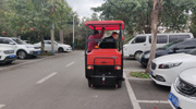 德阳小型驾驶式扫地机服务于金瑞酒店