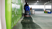 保时洁租赁驾驶式洗地机在龙泉德睿自动化清洁